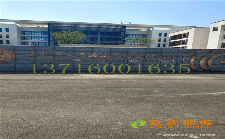 徐州市大馬路小學(xué)九龍湖分校禮堂舞臺木地板項目